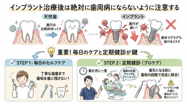 歯周病といわれましたがインプラント治療を受けることができますか