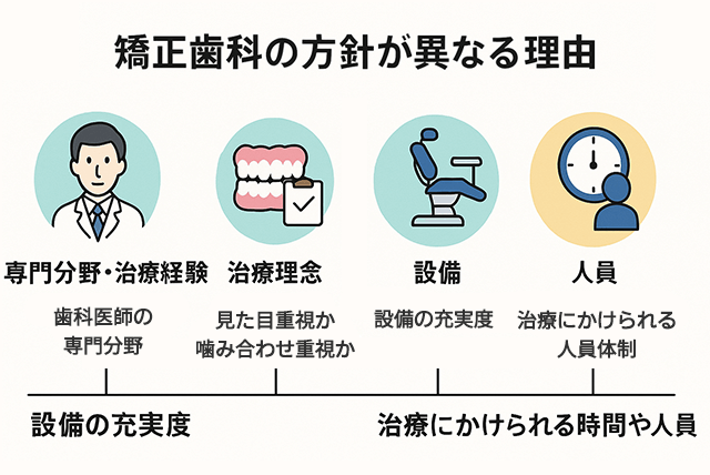 治療方針が異なる理由