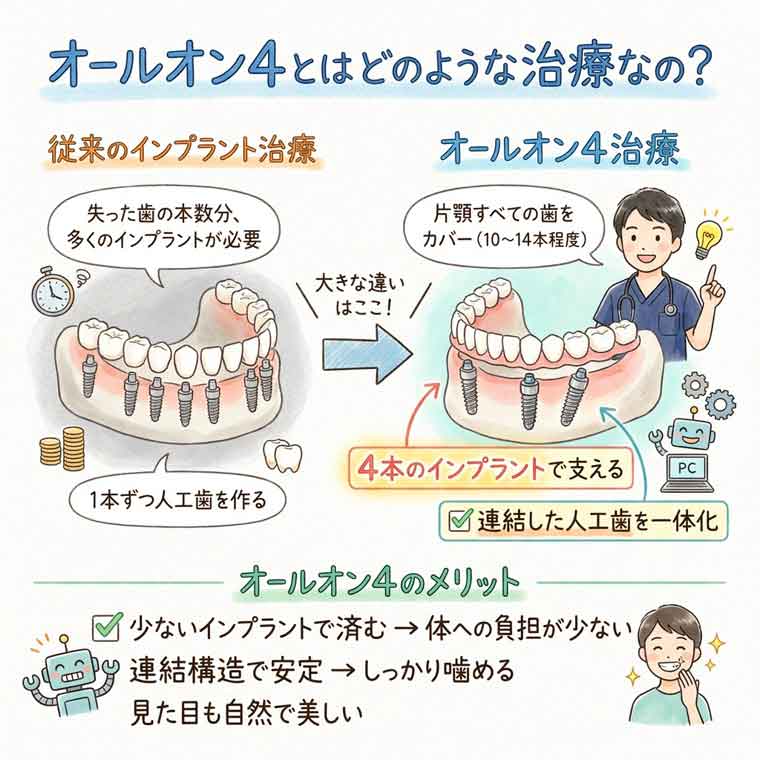 オールオン4とはどのような治療？の図解
